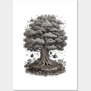 Mystical tree Posters and Art